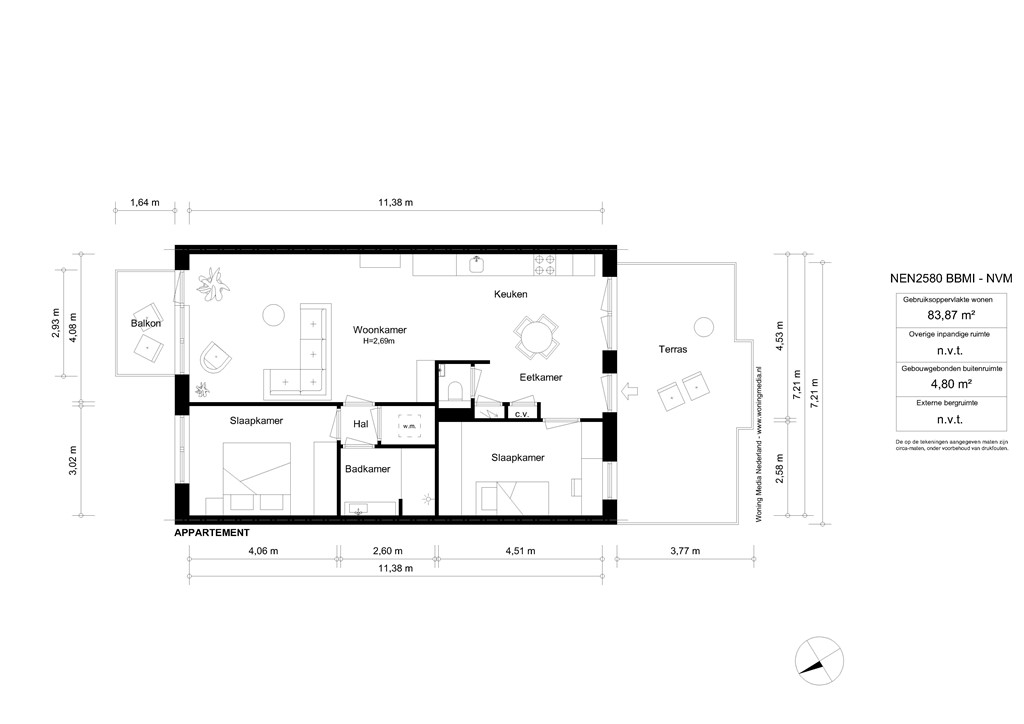 mediumsize floorplan